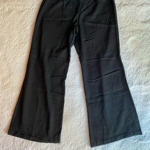 Black Wide-Leg Pants